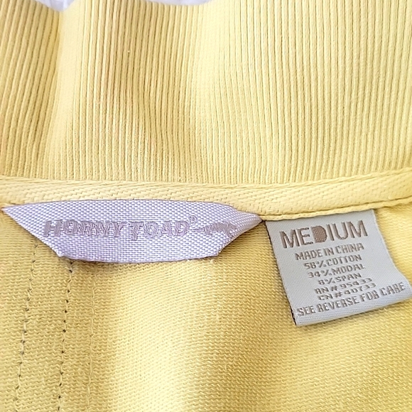Horney Toad jacket.  Yellow with contrast undertone design - Picture 3 of 6